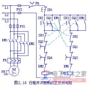 三相異步電動機正反轉(zhuǎn)控制線路圖4