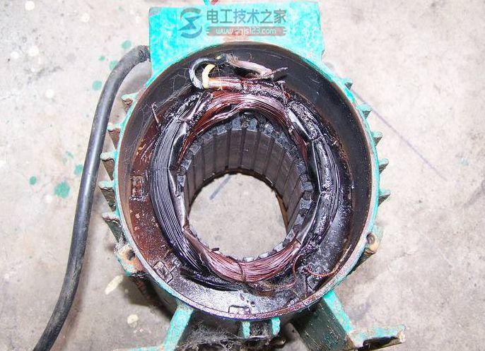 單相電容電動(dòng)機(jī)拆解圖片2